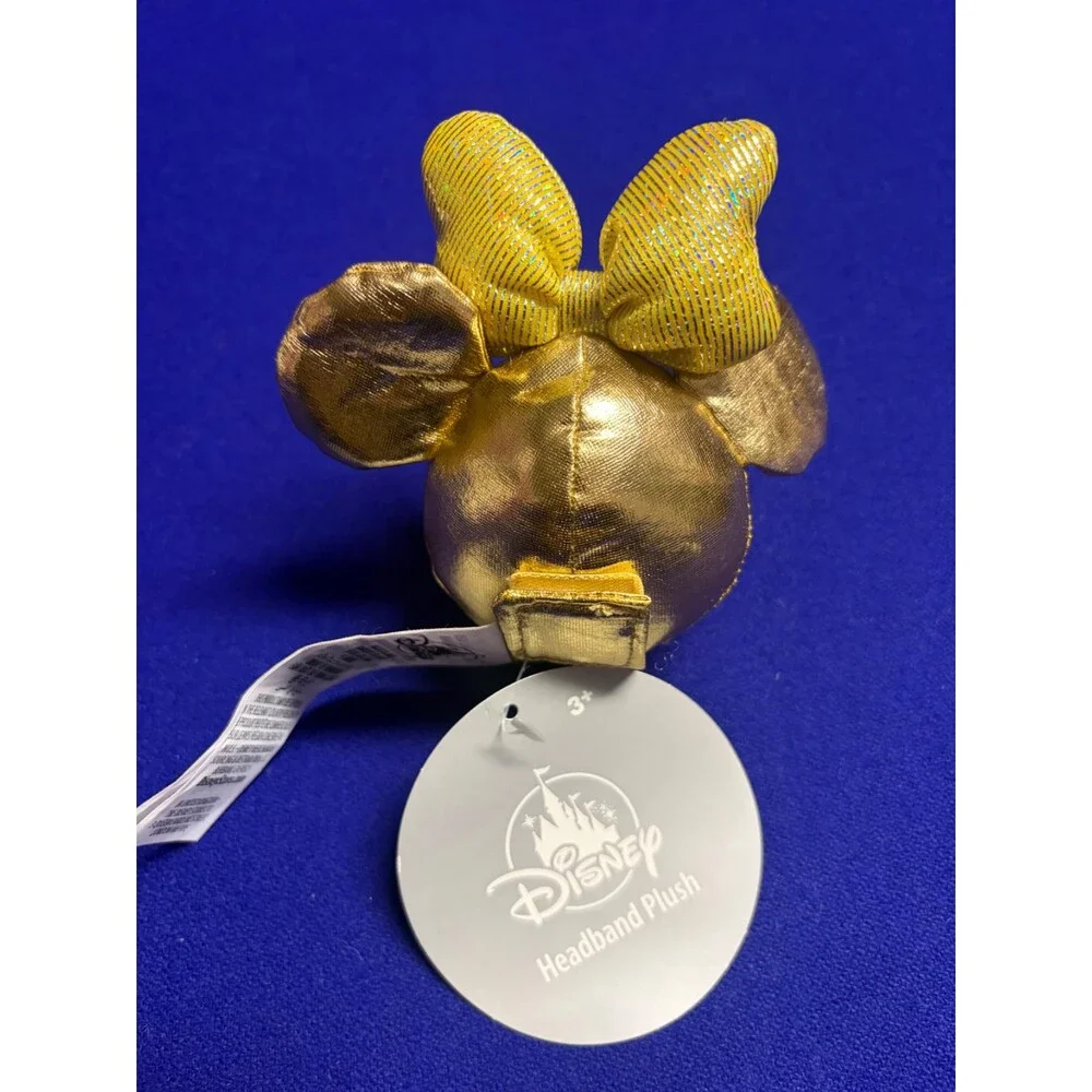 2025 Disney Parks Create Your Own Headband Gold Minnie Mouse ONLY New